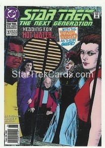 Star Trek The Next Generation Portfolio Prints Series One Trading Card Comic 37