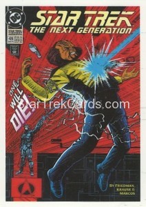 Star Trek The Next Generation Portfolio Prints Series One Trading Card Comic 43