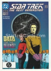 Star Trek The Next Generation Portfolio Prints Series One Trading Card Comic 55