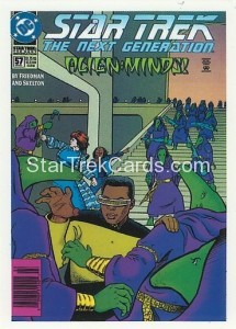 Star Trek The Next Generation Portfolio Prints Series One Trading Card Comic 57