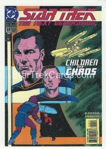 Star Trek The Next Generation Portfolio Prints Series One Trading Card Comic 59