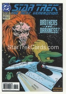 Star Trek The Next Generation Portfolio Prints Series One Trading Card Comic 61