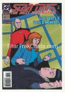 Star Trek The Next Generation Portfolio Prints Series One Trading Card Comic 63