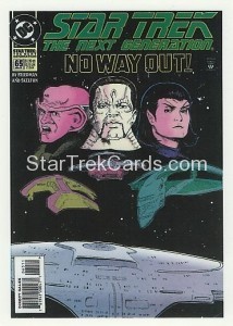 Star Trek The Next Generation Portfolio Prints Series One Trading Card Comic 65