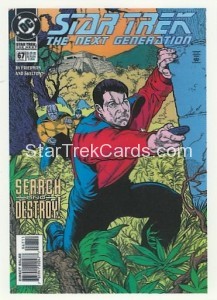 Star Trek The Next Generation Portfolio Prints Series One Trading Card Comic 67