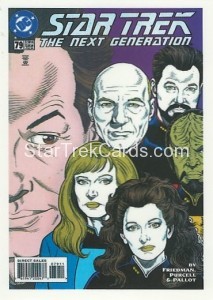 Star Trek The Next Generation Portfolio Prints Series One Trading Card Comic 79