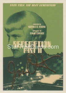 Star Trek The Next Generation Portfolio Prints Series One Trading Card Gold 101