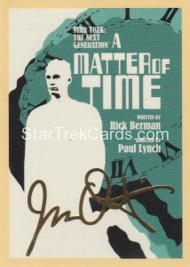 Star Trek The Next Generation Portfolio Prints Series One Trading Card Gold 109