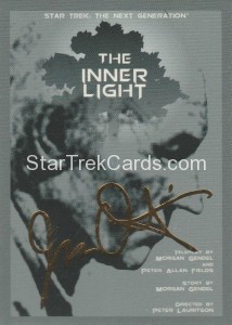 Star Trek The Next Generation Portfolio Prints Series One Trading Card Gold 125