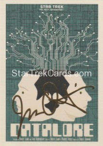 Star Trek The Next Generation Portfolio Prints Series One Trading Card Gold 13