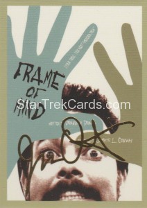 Star Trek The Next Generation Portfolio Prints Series One Trading Card Gold 147