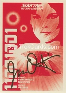 Star Trek The Next Generation Portfolio Prints Series One Trading Card Gold 15