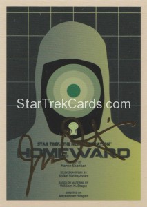 Star Trek The Next Generation Portfolio Prints Series One Trading Card Gold 165