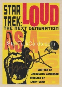 Star Trek The Next Generation Portfolio Prints Series One Trading Card Gold 31