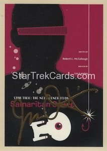 Star Trek The Next Generation Portfolio Prints Series One Trading Card Gold 43