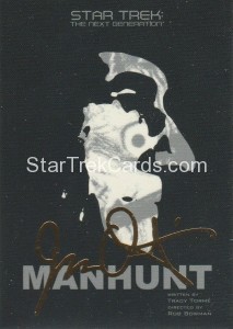 Star Trek The Next Generation Portfolio Prints Series One Trading Card Gold 45