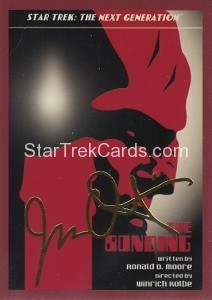 Star Trek The Next Generation Portfolio Prints Series One Trading Card Gold 53