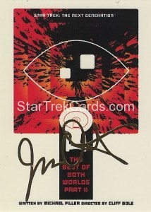 Star Trek The Next Generation Portfolio Prints Series One Trading Card Gold 75