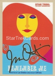 Star Trek The Next Generation Portfolio Prints Series One Trading Card Gold 79