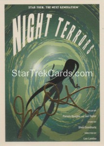 Star Trek The Next Generation Portfolio Prints Series One Trading Card Gold 91