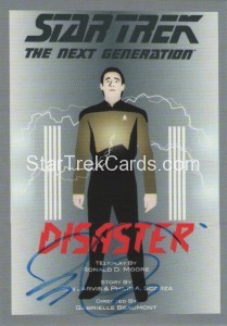 Star Trek The Next Generation Portfolio Prints Series One Trading Card JOA105