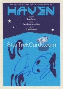 Star Trek The Next Generation Portfolio Prints Series One Trading Card JOA11