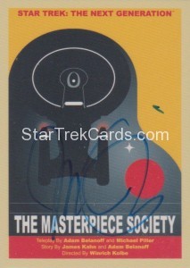 Star Trek The Next Generation Portfolio Prints Series One Trading Card JOA113