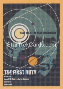 Star Trek The Next Generation Portfolio Prints Series One Trading Card JOA119