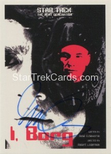 Star Trek The Next Generation Portfolio Prints Series One Trading Card JOA123