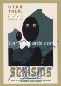 Star Trek The Next Generation Portfolio Prints Series One Trading Card JOA131