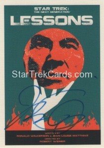 Star Trek The Next Generation Portfolio Prints Series One Trading Card JOA145