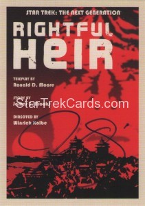 Star Trek The Next Generation Portfolio Prints Series One Trading Card JOA149