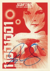 Star Trek The Next Generation Portfolio Prints Series One Trading Card JOA15