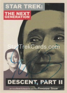 Star Trek The Next Generation Portfolio Prints Series One Trading Card JOA153