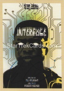 Star Trek The Next Generation Portfolio Prints Series One Trading Card JOA155