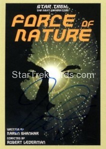 Star Trek The Next Generation Portfolio Prints Series One Trading Card JOA161