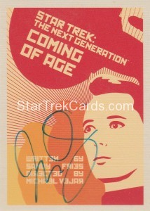 Star Trek The Next Generation Portfolio Prints Series One Trading Card JOA19