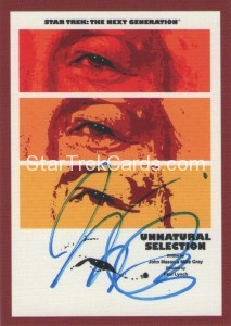 Star Trek The Next Generation Portfolio Prints Series One Trading Card JOA33