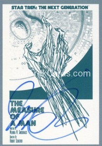 Star Trek The Next Generation Portfolio Prints Series One Trading Card JOA35