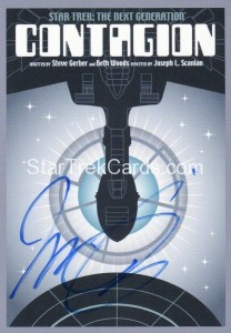 Star Trek The Next Generation Portfolio Prints Series One Trading Card JOA37