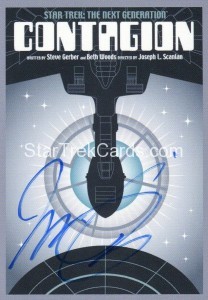 Star Trek The Next Generation Portfolio Prints Series One Trading Card JOA37