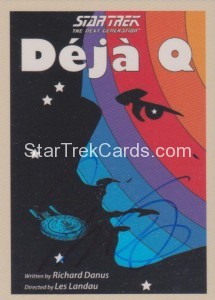 Star Trek The Next Generation Portfolio Prints Series One Trading Card JOA61