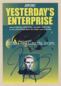 Star Trek The Next Generation Portfolio Prints Series One Trading Card JOA63