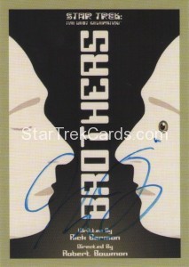 Star Trek The Next Generation Portfolio Prints Series One Trading Card JOA77