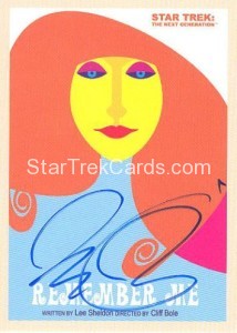 Star Trek The Next Generation Portfolio Prints Series One Trading Card JOA79