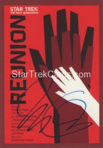 Star Trek The Next Generation Portfolio Prints Series One Trading Card JOA81