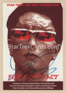 Star Trek The Next Generation Portfolio Prints Series One Trading Card JOA89