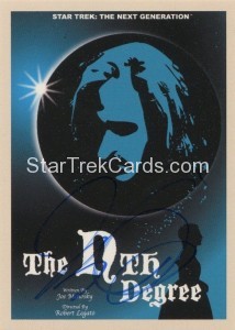 Star Trek The Next Generation Portfolio Prints Series One Trading Card JOA93