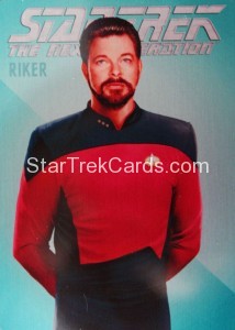 Star Trek The Next Generation Portfolio Prints Series One Trading Card R1