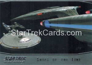 Star Trek The Next Generation Portfolio Prints Series One Trading Card SL1